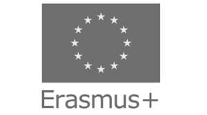 Erasmus Plus logo - greyscale